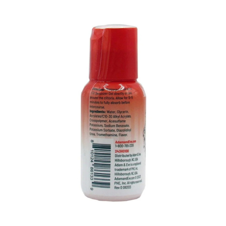 Adam & Eve Strawberry Clit Sensitizer 1 oz. Adam & Eve Strawberry Clit Sensitizer 1 oz.