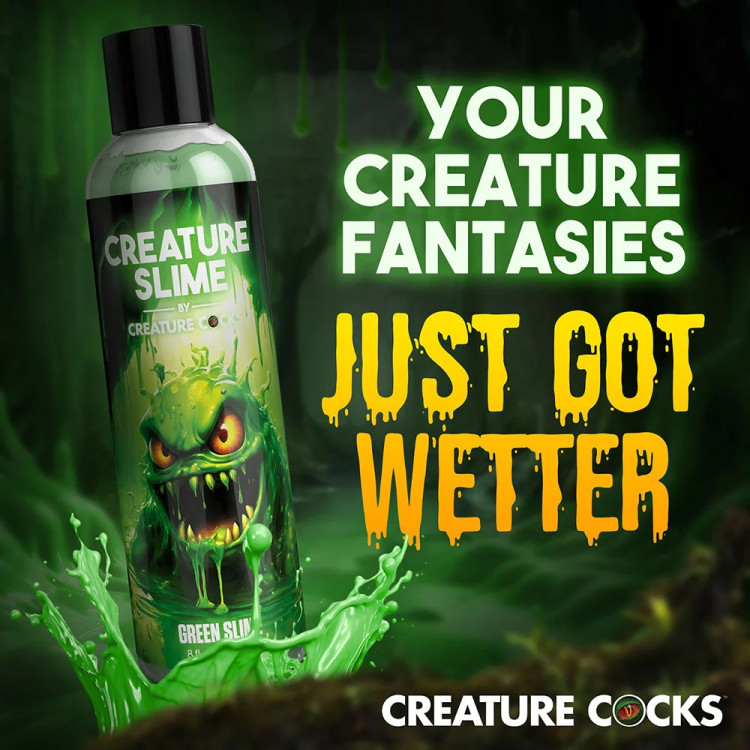 Creature Slime Green Water-Based Lubricant 8 oz. Creature Slime Green Water-Based Lubricant 8 oz.