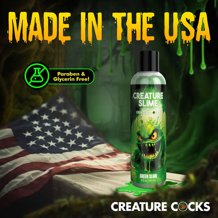 Creature Slime Green Water-Based Lubricant 8 oz. Creature Slime Green Water-Based Lubricant 8 oz.