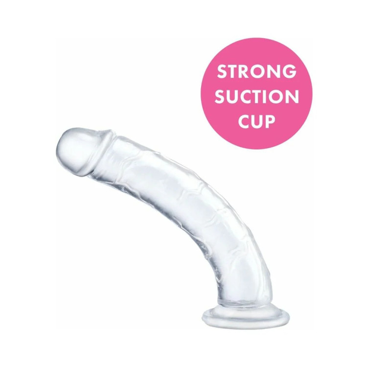 7.5 in. Ultracock Realistic Jelly Dildo Clear 7.5 in. Ultracock Realistic Jelly Dildo Clear