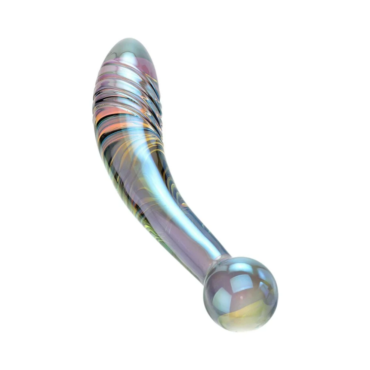 8.75 in. Glass Fairy Wand Dual Stimulator Dildo 8.75 in. Glass Fairy Wand Dual Stimulator Dildo