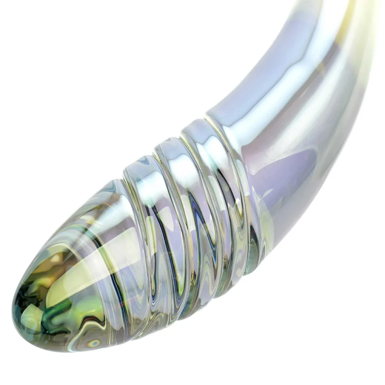 8.75 in. Glass Fairy Wand Dual Stimulator Dildo 8.75 in. Glass Fairy Wand Dual Stimulator Dildo