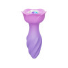 Rotating Rose Plug Jeweled Anal Vibrator Rotating Rose Plug Jeweled Anal Vibrator
