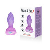 Rotating Rose Plug Jeweled Anal Vibrator Rotating Rose Plug Jeweled Anal Vibrator