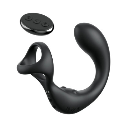 Anal Fantasy Elite Ass-Gasm Taint-Alizer Remote-Controlled Prostate Vibrator