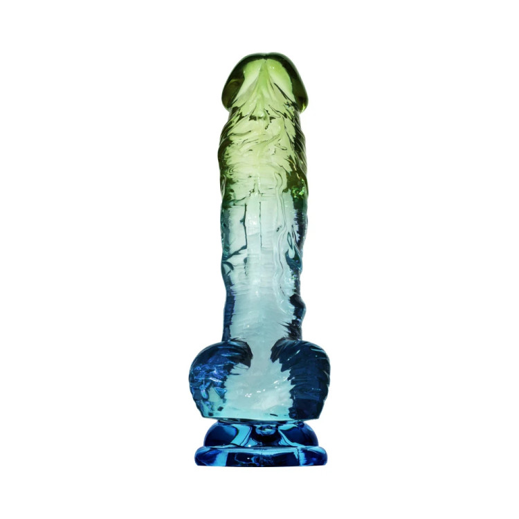 7.5 in. Seaside Dreams Realistic Ombré Dildo with Balls 7.5 in. Seaside Dreams Realistic Ombré Dildo with Balls