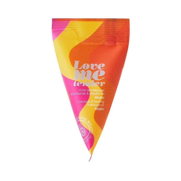 Love to Love Love Me Tender Luscious & Heating Massage Oil Mojito 0.33 oz. Love to Love Love Me Tender Luscious & Heating Massage Oil Mojito 0.33 oz.