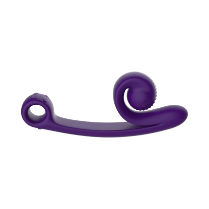 Snail Vibe Curve Dual Motor Vibrator Purple