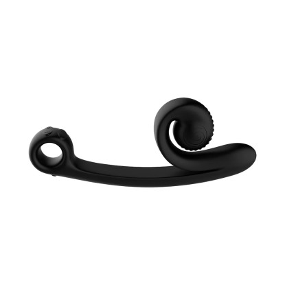 Snail Vibe Curve Dual Motor Vibrator Black