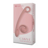 Snail Vibe Curve Dual Motor Vibrator Peach