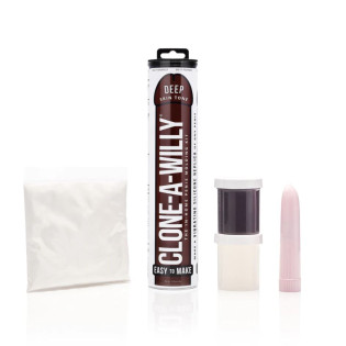 Clone-A-Willy Vibrator Molding Kit Dark Skin Tone