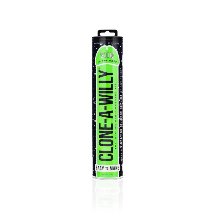 Clone-A-Willy DIY Vibrating Dildo Kit GITD Green Clone-A-Willy DIY Vibrating Dildo Kit GITD Green