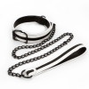 GLO Bondage Collar and Leash Green GLO Bondage Collar and Leash Green