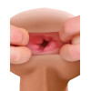 PDX Male Reach Around Anal Stroker and Realistic Cock Beige