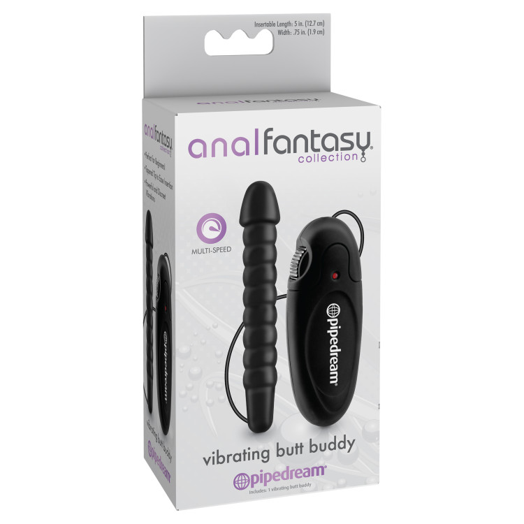 Anal Fantasy Collection Remote-Controlled Vibrating Butt Buddy Anal Fantasy Collection Remote-Controlled Vibrating Butt Buddy