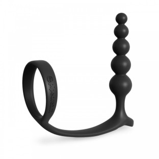 Anal Fantasy Collection Silicone Ass-Gasm Cockring Anal Beads