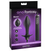 Anal Fantasy Elite Collection Silicone Auto-Throb Inflatable Vibrating Butt Plug