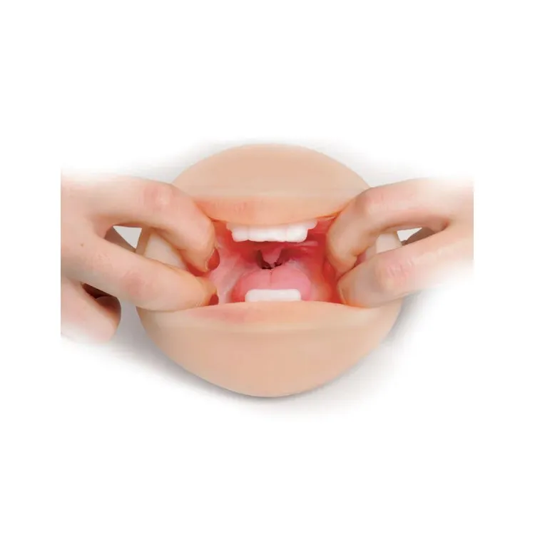 Fuck Me Silly To Go Oral Stroker Beige Fuck Me Silly To Go Oral Stroker Beige