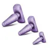 Anal 3-Piece Butt Plug Trainer Kit Purple Anal 3-Piece Butt Plug Trainer Kit Purple