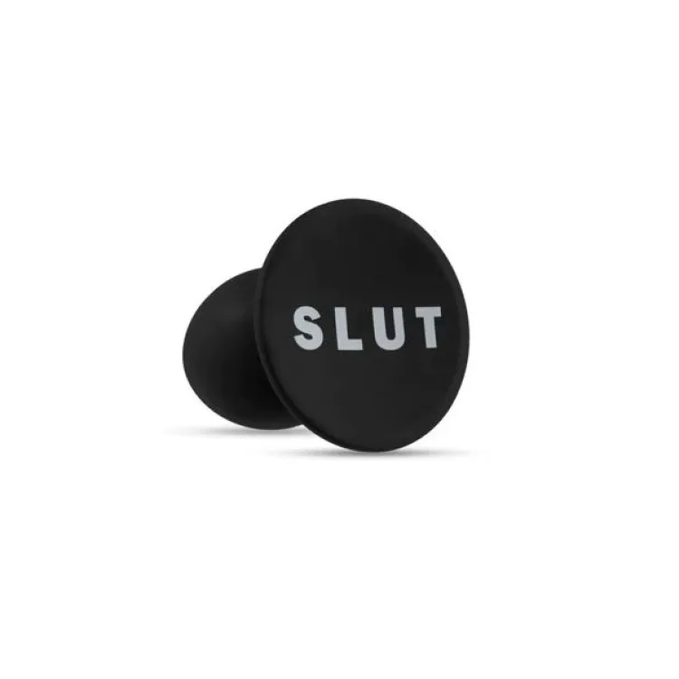Anal 'Slut' Plug Silicone Butt Plug Anal 'Slut' Plug Silicone Butt Plug