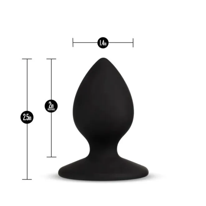 Anal 'Slut' Plug Silicone Butt Plug