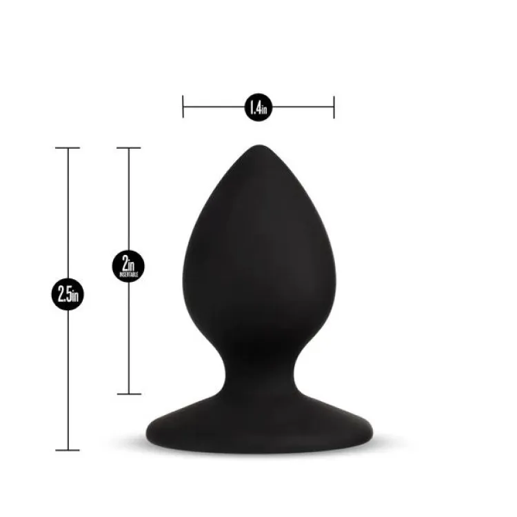 Anal 'Slut' Plug Silicone Butt Plug Anal 'Slut' Plug Silicone Butt Plug