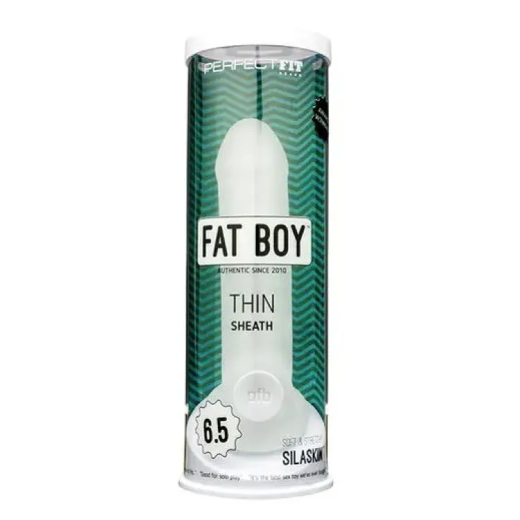 Fat Boy Thin Penis Extender & Stroker Clear Fat Boy Thin Penis Extender & Stroker Clear