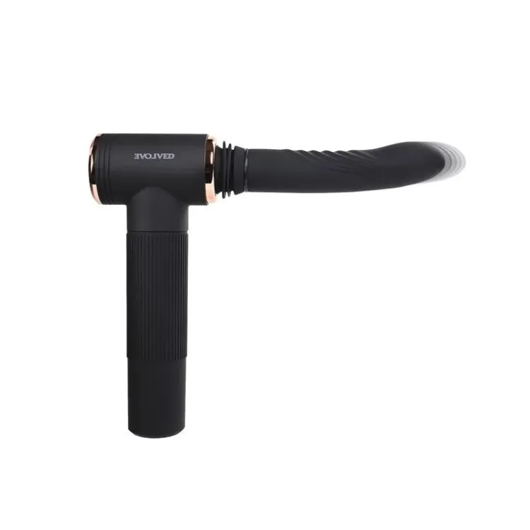 Thrusting & Heating Silicone Sex Machine