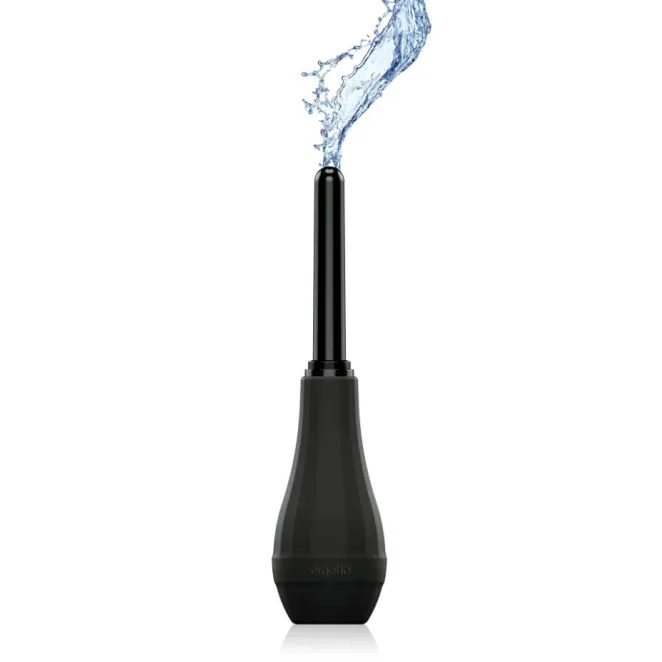 Perfect Fit Ergoflo Extra Anal Douche - Black (55468) | SlipDix.com