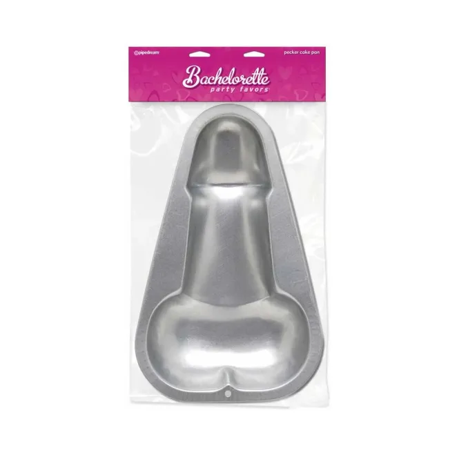 Pipedream Bachelorette Party Favors Pecker Cake Pan (13887) | SlipDix.com