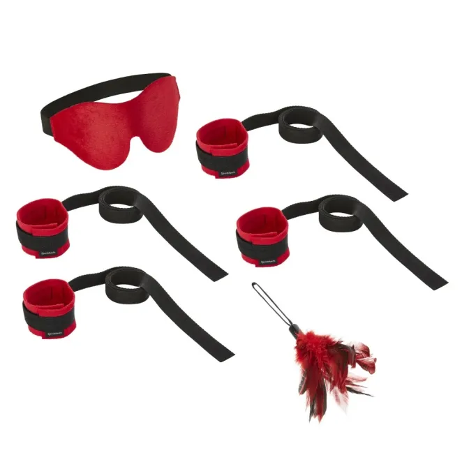 Sportsheets Sexy Submissive Kit 6-Pc Red