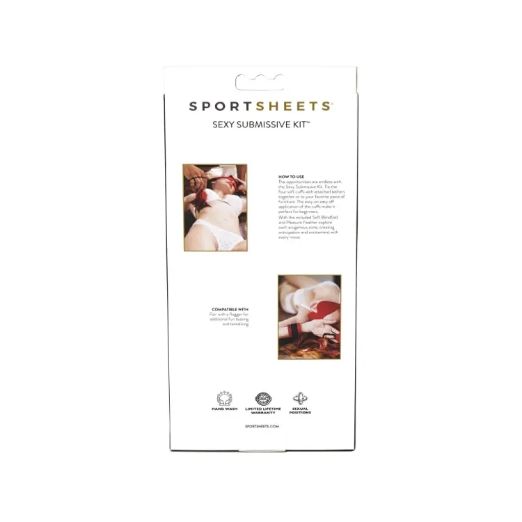 Sexy Submissive Kit 6-Pc Red