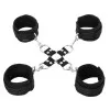 Adjustable Hog Tie & Cuff Set 5-Pc Black Adjustable Hog Tie & Cuff Set 5-Pc Black