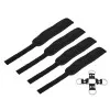 Adjustable Hog Tie & Cuff Set 5-Pc Black Adjustable Hog Tie & Cuff Set 5-Pc Black