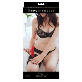 Lap Dancer Thigh Strap-On Harness Black