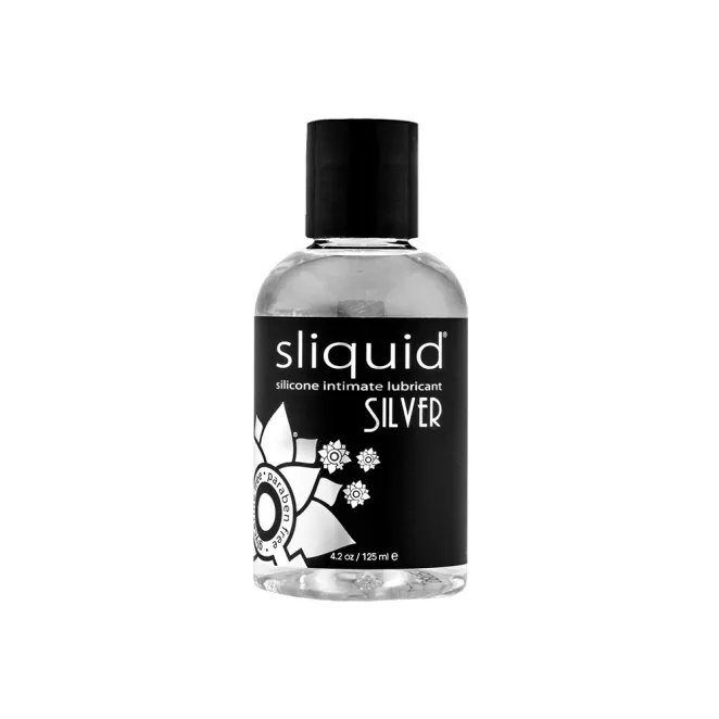 Sliquid Silver Luxury Silicone Lubricant 4.2 oz.