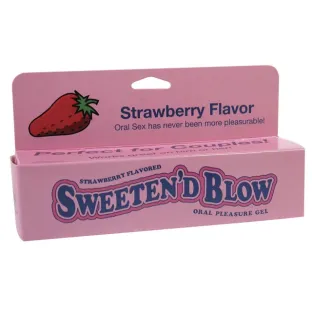 Sweeten'd Blow Strawberry Oral Pleasure Gel 1.5 oz.