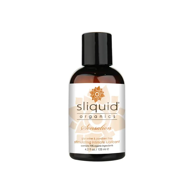 Sliquid Organics Sensation Warming Lubricant 4.2 oz. Sliquid Organics Sensation Warming Lubricant 4.2 oz.