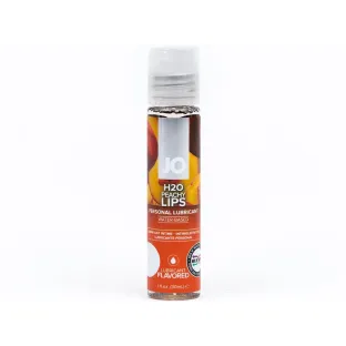 JO H2O Peachy Lips Flavored Water-Based Lubricant 1 oz.