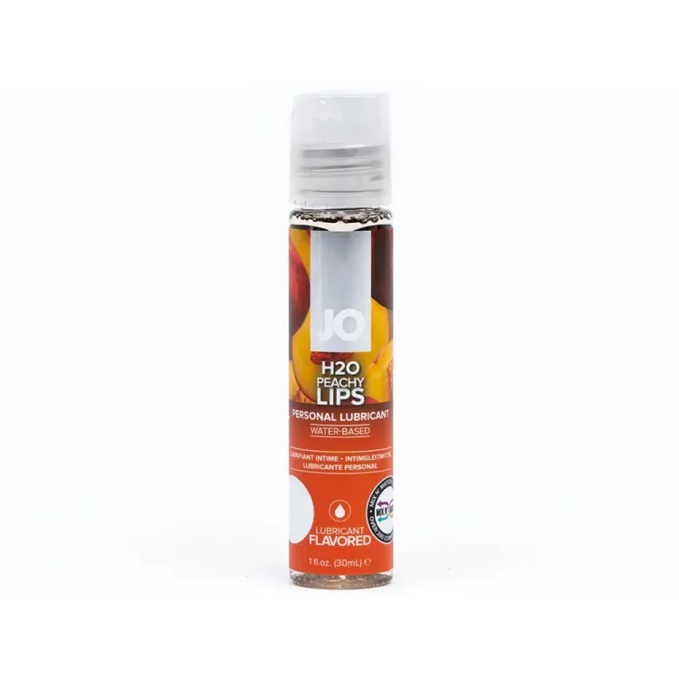JO H2O Peachy Lips Flavored Water-Based Lubricant 1 oz. JO H2O Peachy Lips Flavored Water-Based Lubricant 1 oz.