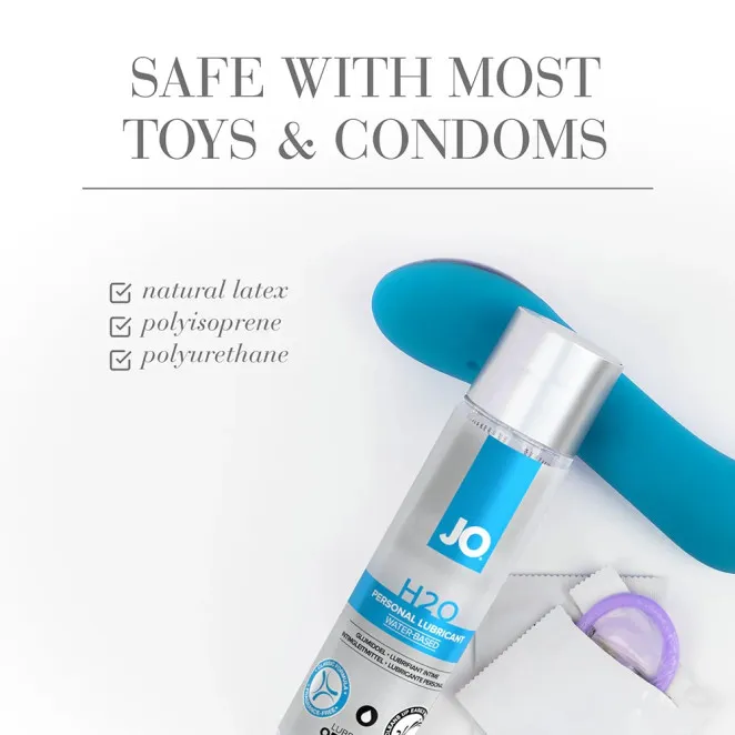 System JO H2O Water-Based Lubricant 1 oz.