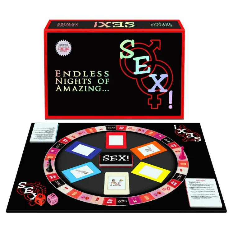 Sex! Board Game (37372) by Kheper Games | Couples Intimacy Games | SlipDix.com Sex! Board Game (37372) | SlipDix.com