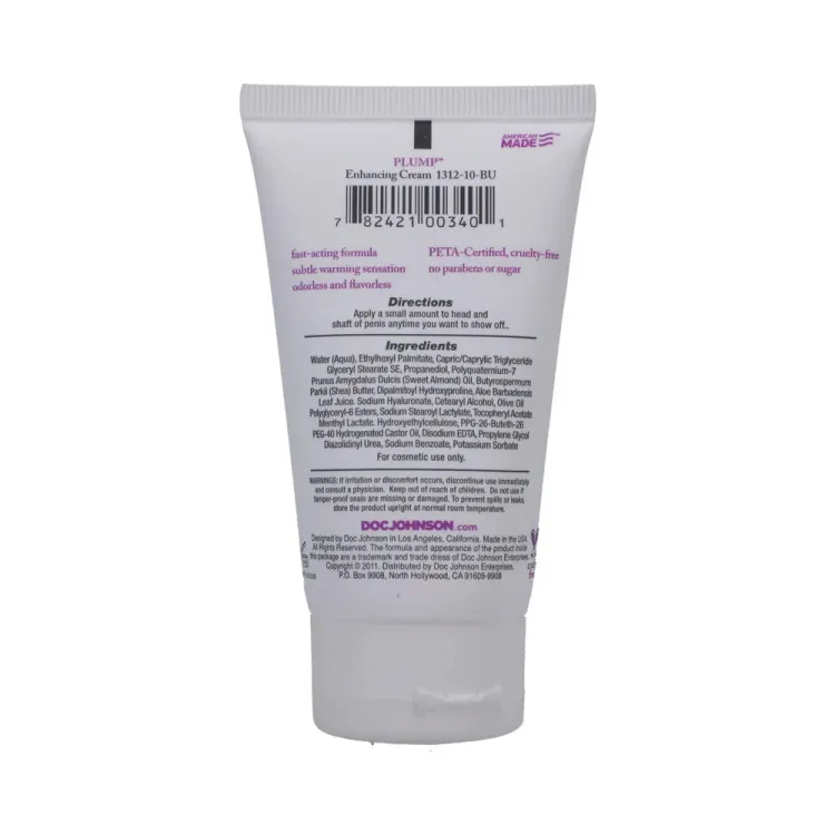 Plump Enhancement Cream For Men 2 oz.