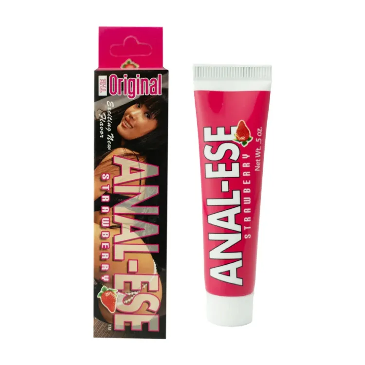 Anal-Ese Strawberry Desensitizing Cream 0.5 oz. Anal-Ese Strawberry Desensitizing Cream 0.5 oz.