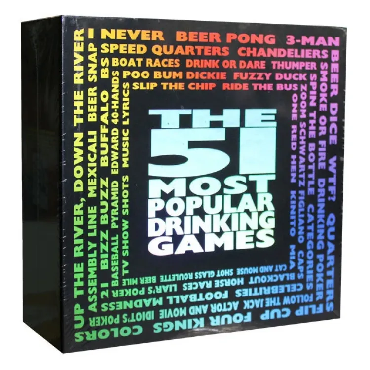 51 Most Popular Drinking Games (42591) by Kheper Games | Adult Party Games | SlipDix.com 51 Most Popular Drinking Games (42591) | SlipDix.com
