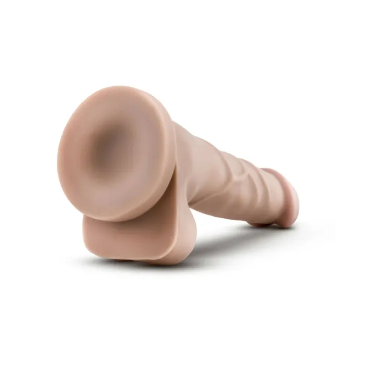 7.75 in. Realistic Dildo with Balls Beige 7.75 in. Realistic Dildo with Balls Beige