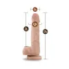 7.75 in. Realistic Dildo with Balls Beige 7.75 in. Realistic Dildo with Balls Beige