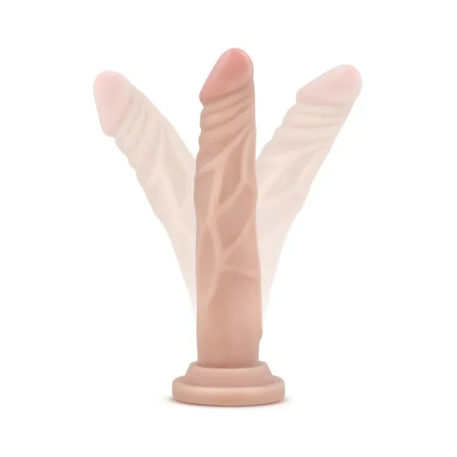 7.5 Inch Dr. Skin Basic Realistic Dildo Beige