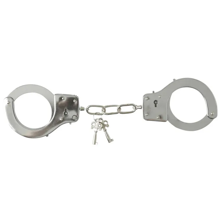 Sex & Mischief Metal Handcuffs with Quick Release Sex & Mischief Metal Handcuffs with Quick Release