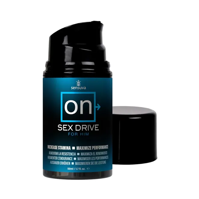 Sensuva ON Sex Drive Testosterone Cream 1.7 oz. (43981) | SlipDix.com